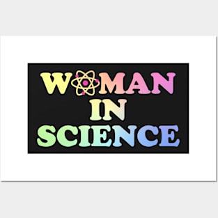 Woman In Science Posters and Art